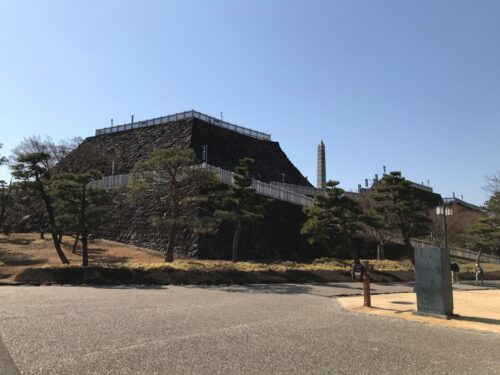 DAEGで甲府ツーリング「甲府城跡」の画像