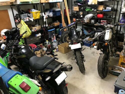 バイク倉庫の画像