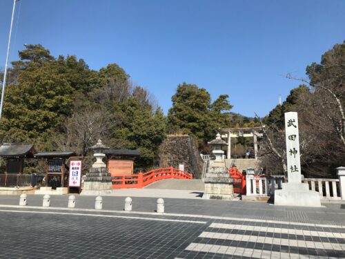 DAEGで甲府ツーリング「武田神社」の画像