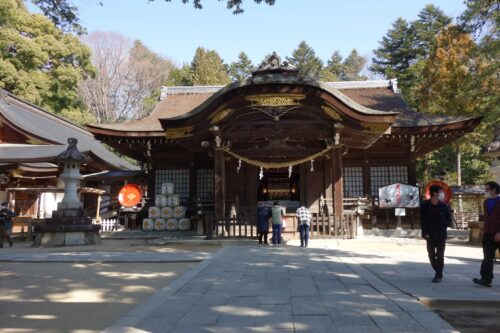 DAEGで甲府ツーリング「武田神社境内」の画像